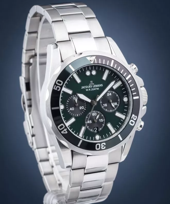 Часовник Мъжки Jacques Lemans Liverpool Chronograph 1-2091H
