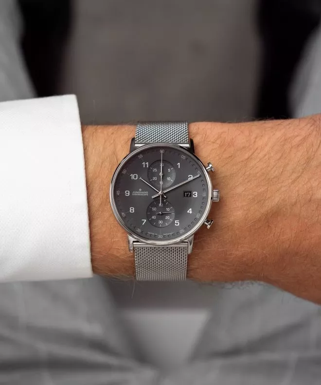 Часовник Мъжки Junghans FORM C Chronoscope 041/4877.44	