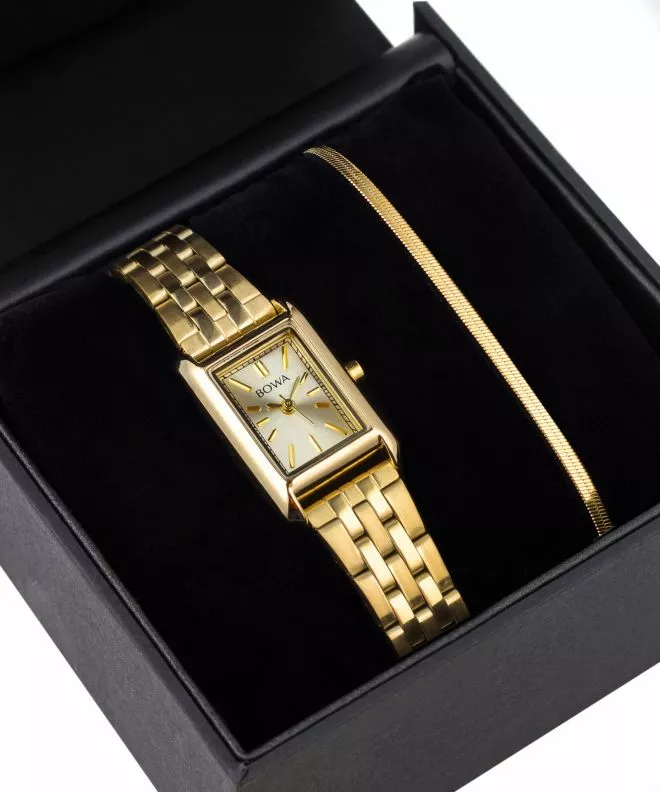 Часовник Дамски BOWA Paris Full-Gold Steel 20 Gift Set PS194-44-144S-419-03