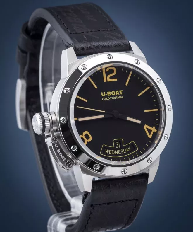 Часовник Мъжки U-Boat Classico 40 Vintage Screws Bezel 8890