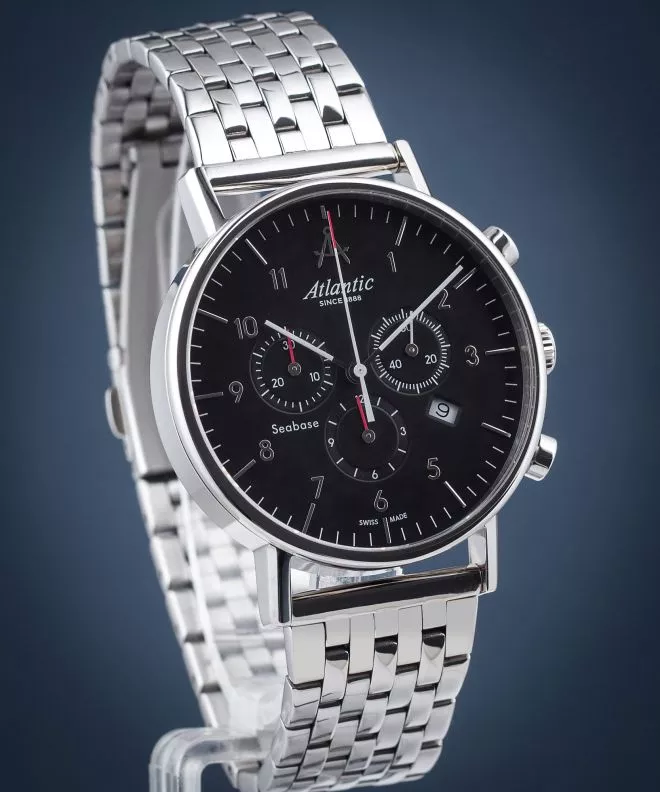 Часовник Мъжки Atlantic Seabase Chronograph 60457.41.65
