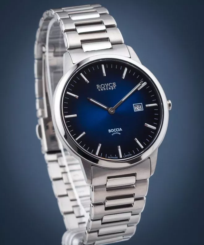Часовник Мъжки Boccia Titanium Royce 3658-02