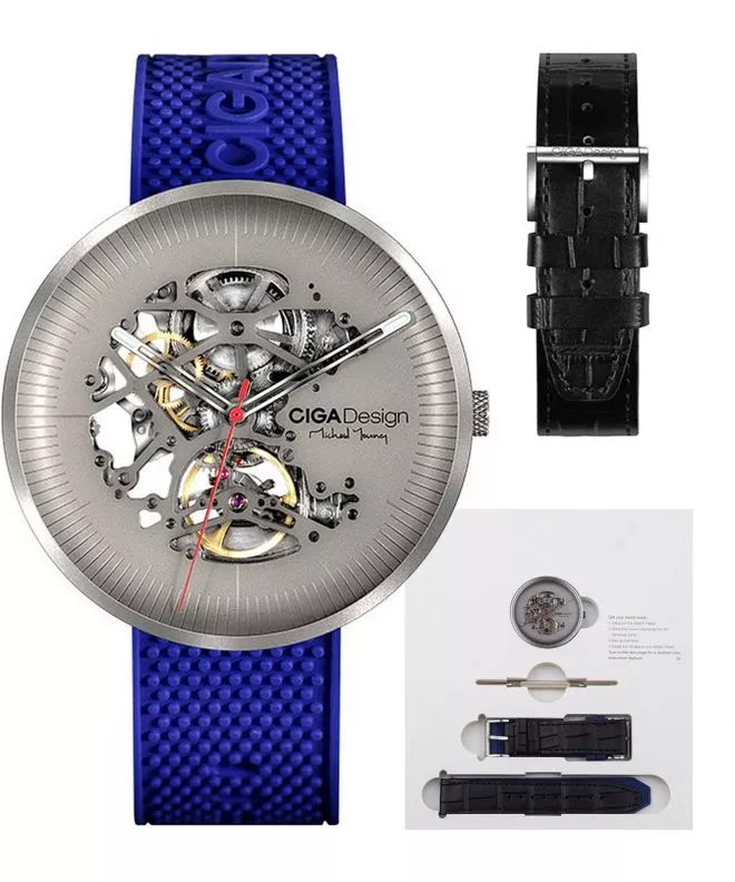 Часовник Мъжки Ciga Design MY Titanium Skeleton Automatic M031-TITI-W15BU