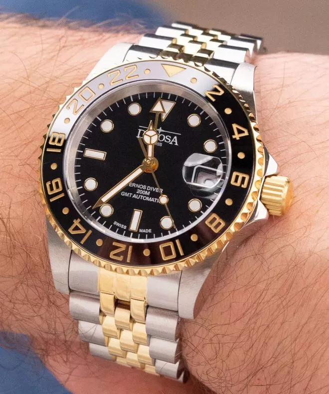 Часовник Мъжки Davosa Ternos Diver Ceramic GMT 161.591.05