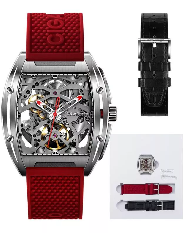Часовник Мъжки Ciga Design Z-Series Edge Stainless Steel Skeleton Automatic Z031-SISI-W15RE