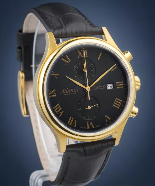 Часовник Мъжки Atlantic Seabase Chronograph 64452.45.68