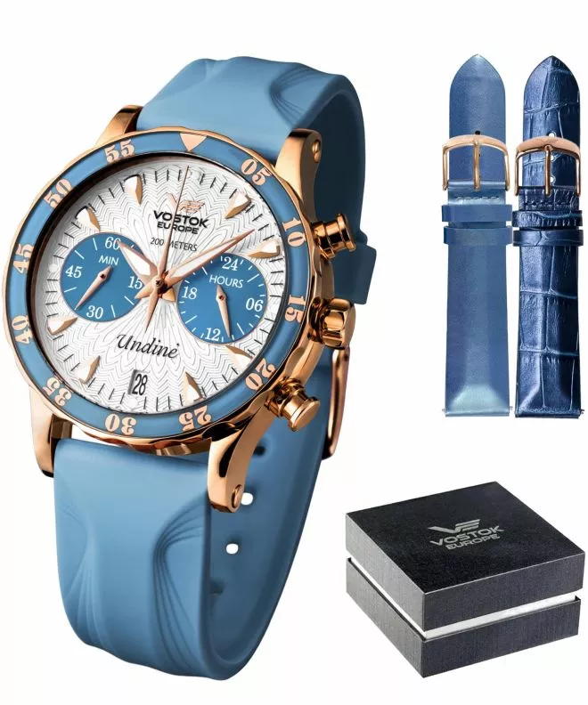 Часовник Дамски Vostok Europe Undine Chronograph Limited Edition VK64-515B527