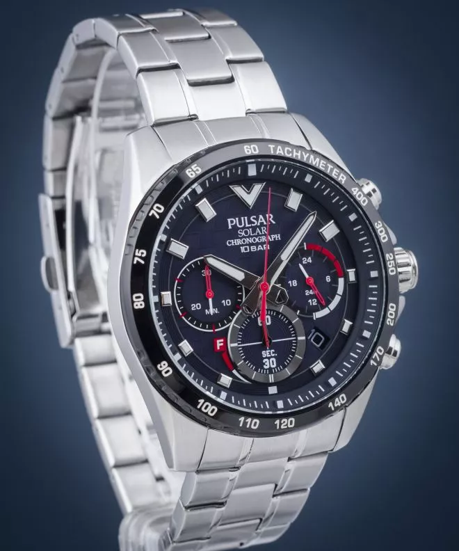 Часовник Мъжки Pulsar Sports Chronograph Solar PZ5117X1