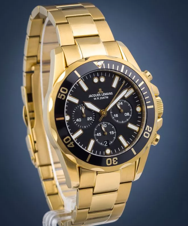 Часовник Мъжки Jacques Lemans Liverpool Chronograph 1-2091J
