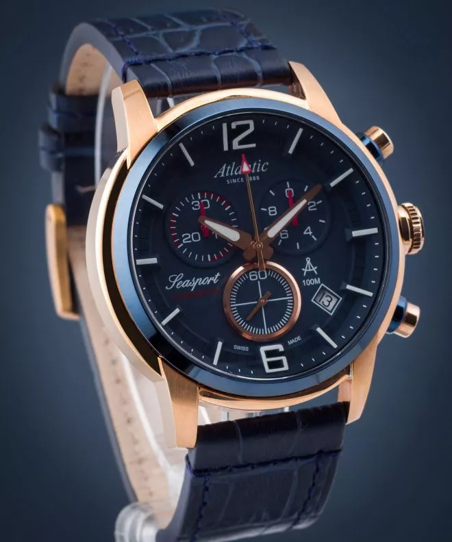 Часовник Мъжки Atlantic Seasport Chronograph 87461.44.55