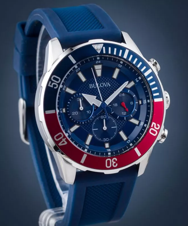 Часовник Мъжки Bulova Marine Star Chronograph SET 98K111