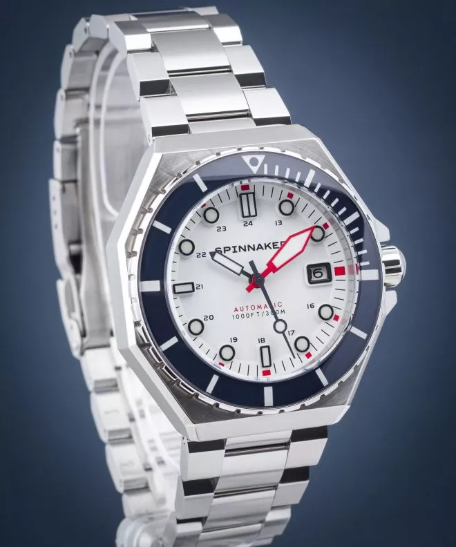 Часовник Мъжки Spinnaker Dumas Regatta White Automatic Limited Edition SP-5081-HH