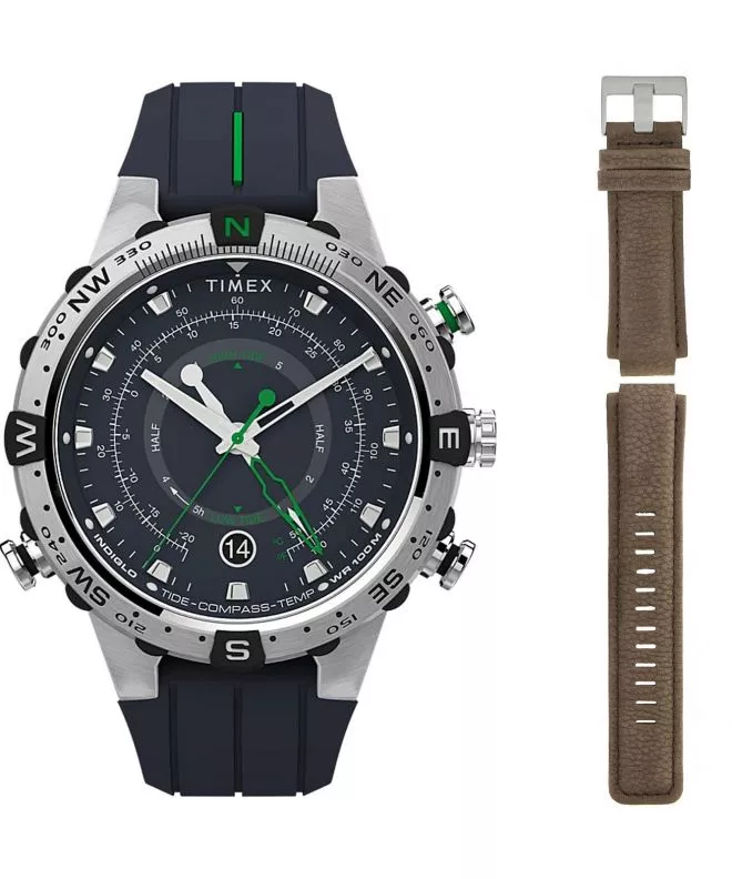 Часовник Мъжки Timex Expedition Outdoor Tide/Temp/Compass + Dodatkowy pasek Timex TW2V22100B