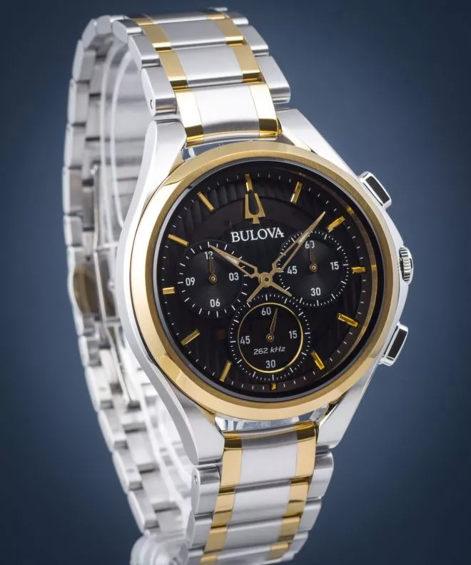 Часовник Мъжки Bulova Curv Chronograph 98A301