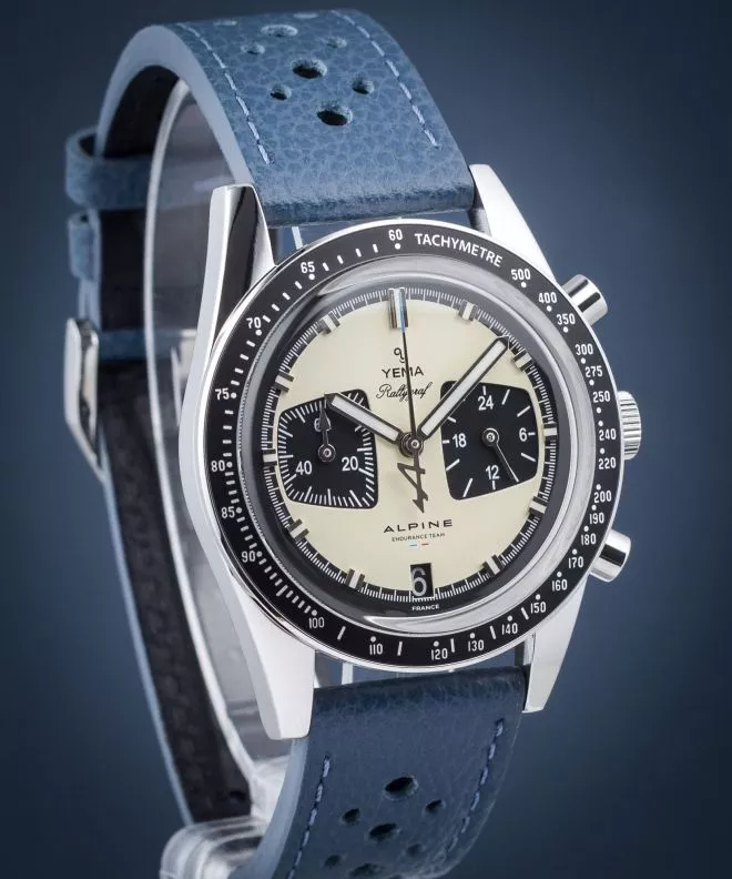 Часовник Мъжки Yema Rallygraf Meca Quartz Alpine Endurance Team YMHF1581ALP-BG
