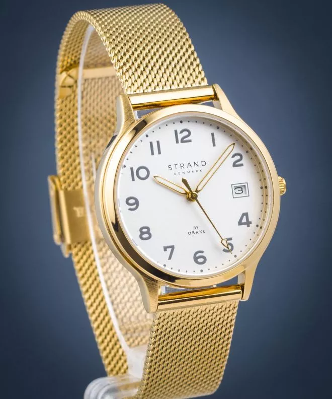 Часовник Дамски Strand by Obaku Whiteheaven S751LDGIMG