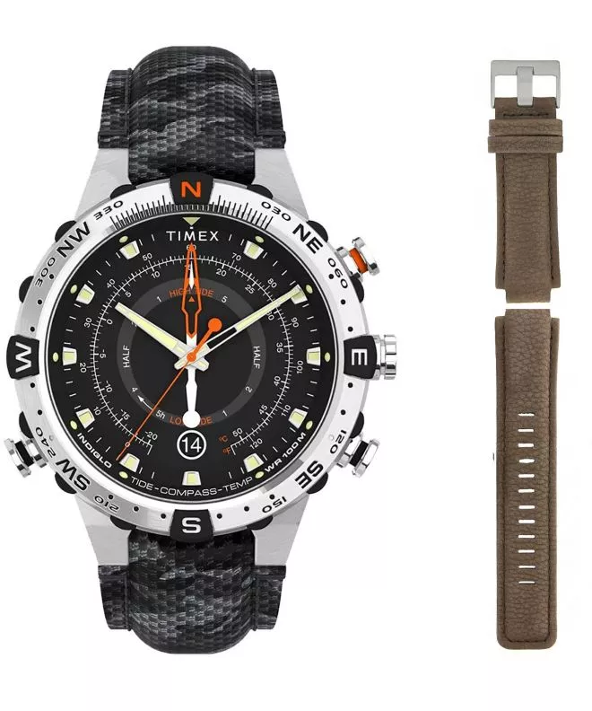 Часовник Мъжки Timex Expedition Outdoor Tide/Temp/Compass + Dodatkowy pasek Timex TW2V22300B