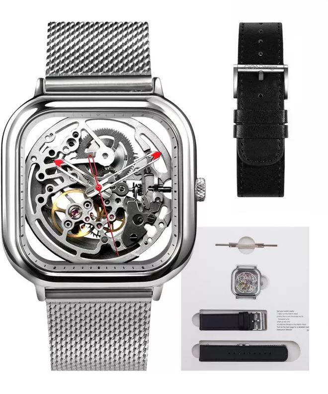 Часовник Мъжки Ciga Design Full Hollow Skeleton Automatic Z011-SISI-W13