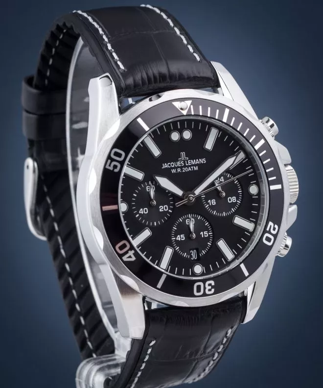 Часовник Мъжки Jacques Lemans Liverpool Chronograph 1-2091A
