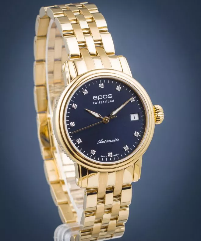 Часовник Дамски Epos Diamond Automatic 4390.152.22.86.32