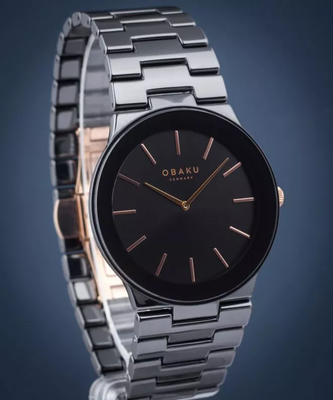 Часовник Мъжки Obaku Svale Dark V281GXBBCB