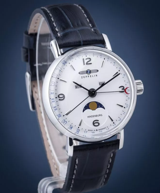 Часовник Дамски Zeppelin Hindenburg Moonphase Lady 8077-1