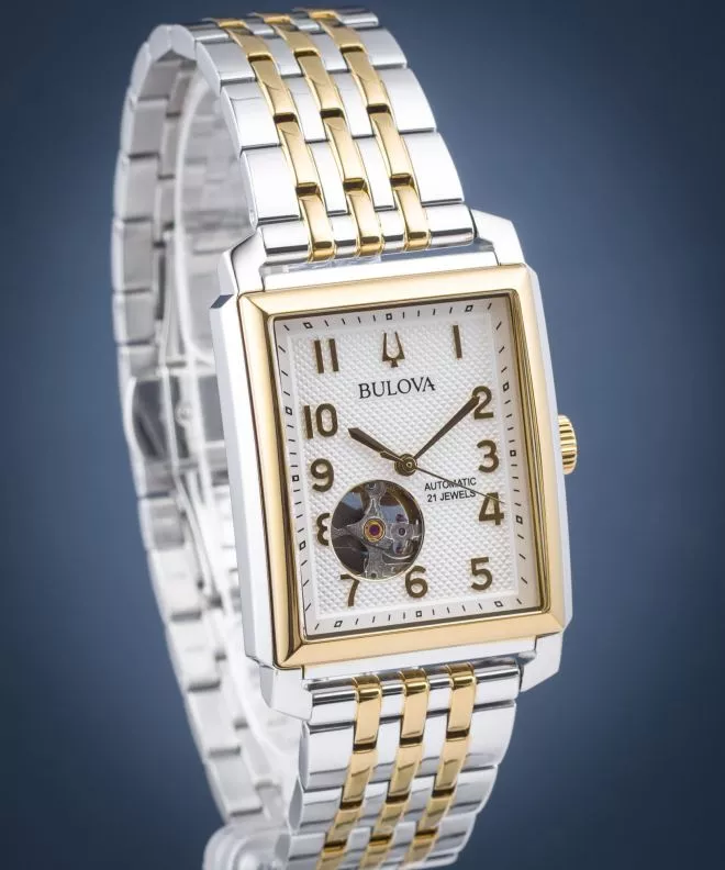 Часовник Дамски Bulova Classic Sutton Open-Heart Automatic 98A308