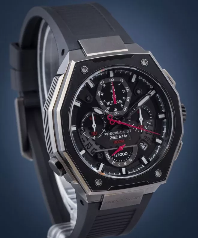 Часовник Мъжки Bulova Precisionist Chronograph 98B358