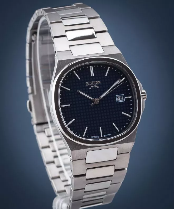 Часовник Мъжки Boccia Titanium Sapphire 3657-02