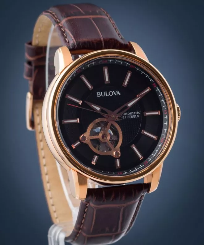 Часовник Мъжки Bulova Automatic Open Heart 97A109