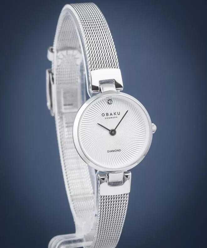 Часовник Дамски Obaku Diamant Petite Steel V256SXCIMC