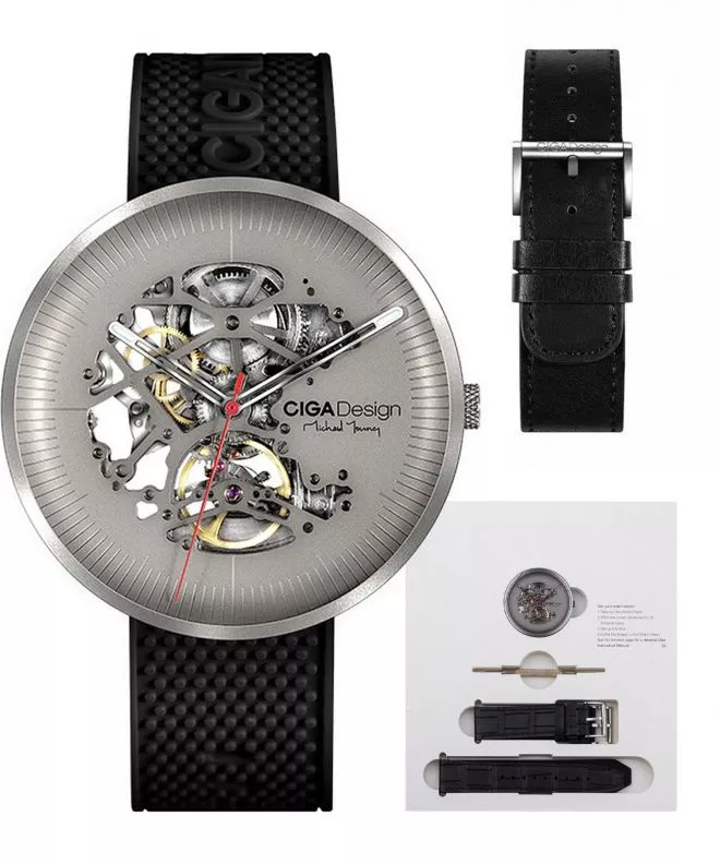Часовник Мъжки Ciga Design MY Titanium Skeleton Automatic M031-TITI-W15BK