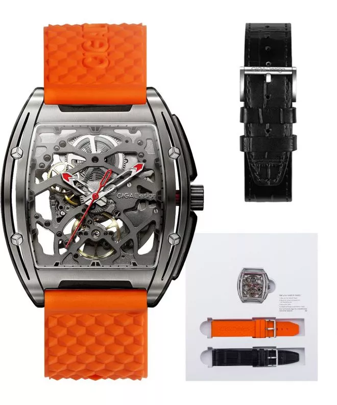 Часовник Мъжки Ciga Design Z-Series Edge Titanium Skeleton Automatic Z031-TITI-W15OG