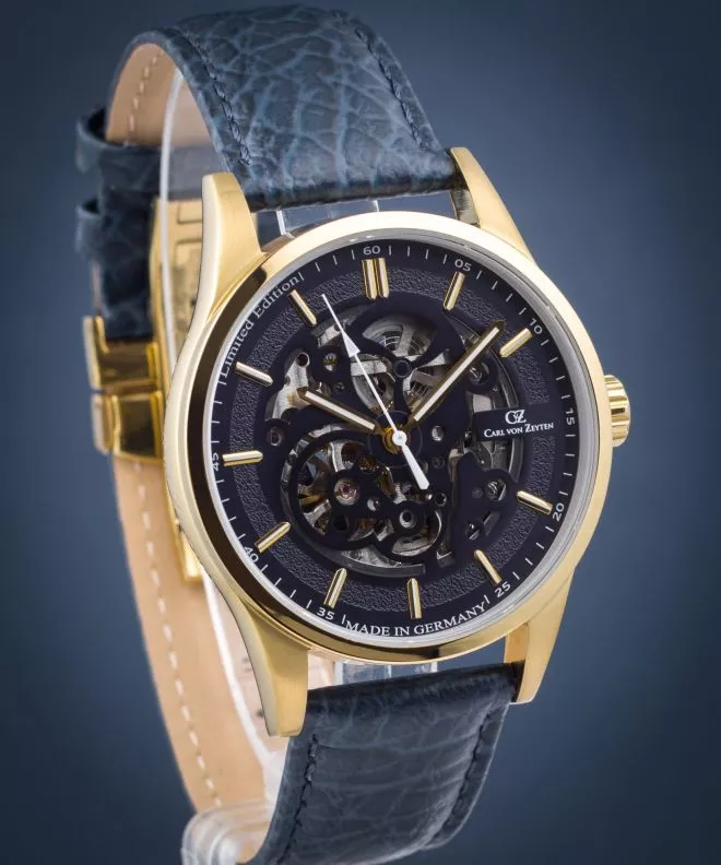 Часовник Мъжки Carl von Zeyten Alpirsbach Limited Edition CVZ0076GBLS
