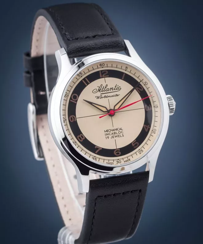 Часовник Мъжки Atlantic Worldmaster Incabloc Mechanical 53680.41.93