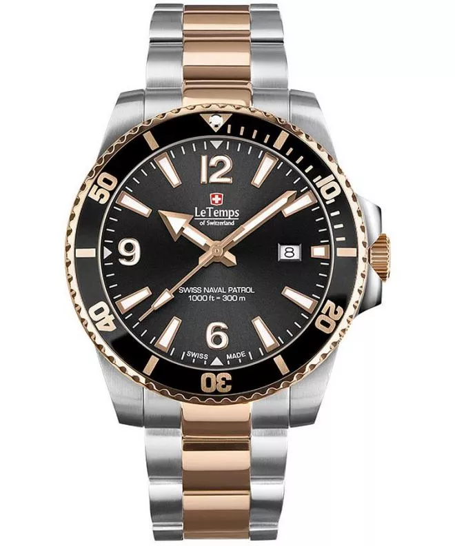 Часовник Мъжки Le Temps Swiss Naval Patrol LT1043.45BT02