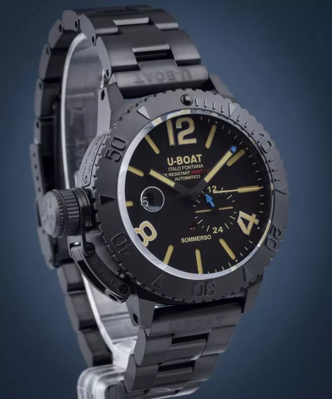 Часовник Мъжки U-Boat Sommerso 46mm DLC Bracelet 9015-MT