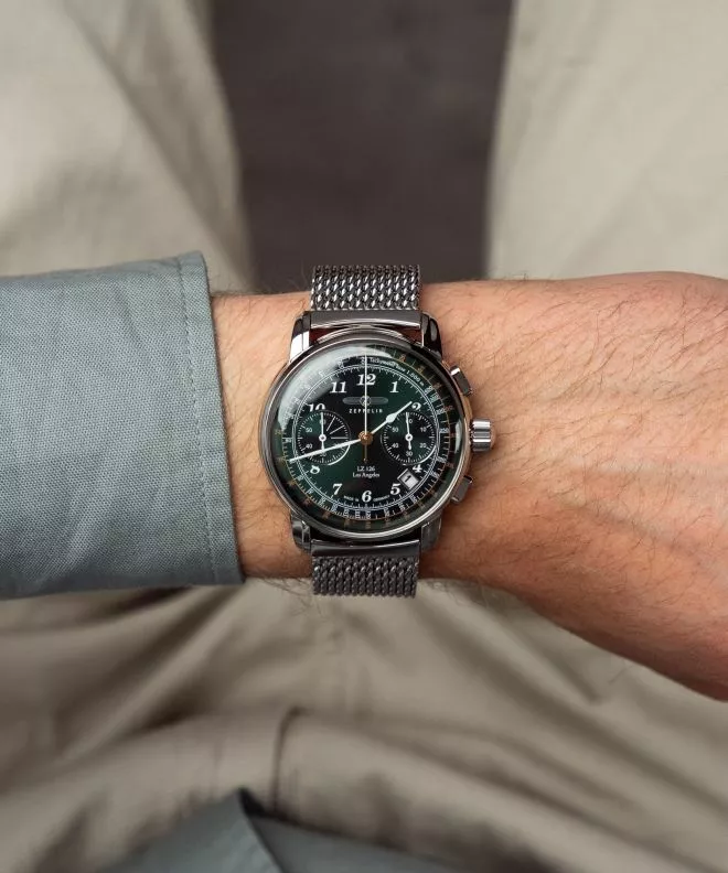 Часовник Мъжки Zeppelin LZ 126 Los Angeles Chronograph 7614M-4