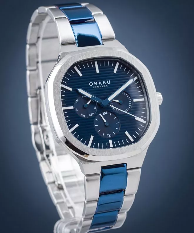 Часовник Мъжки Obaku ILD Bluesteel V275GMCLSK