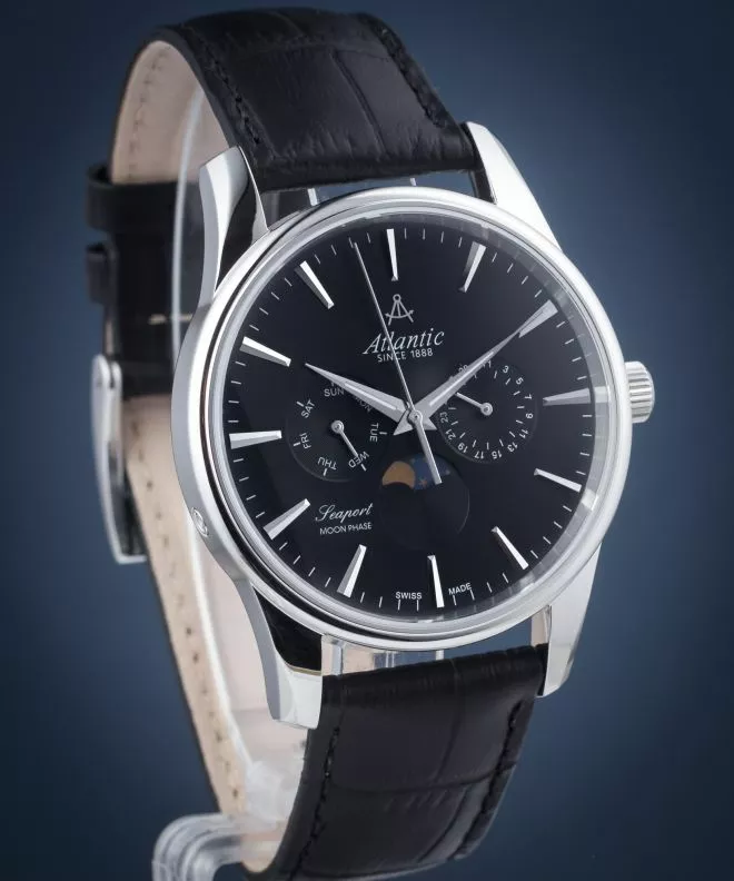 Часовник Мъжки Atlantic Seaport Moon Phase 56550.41.61