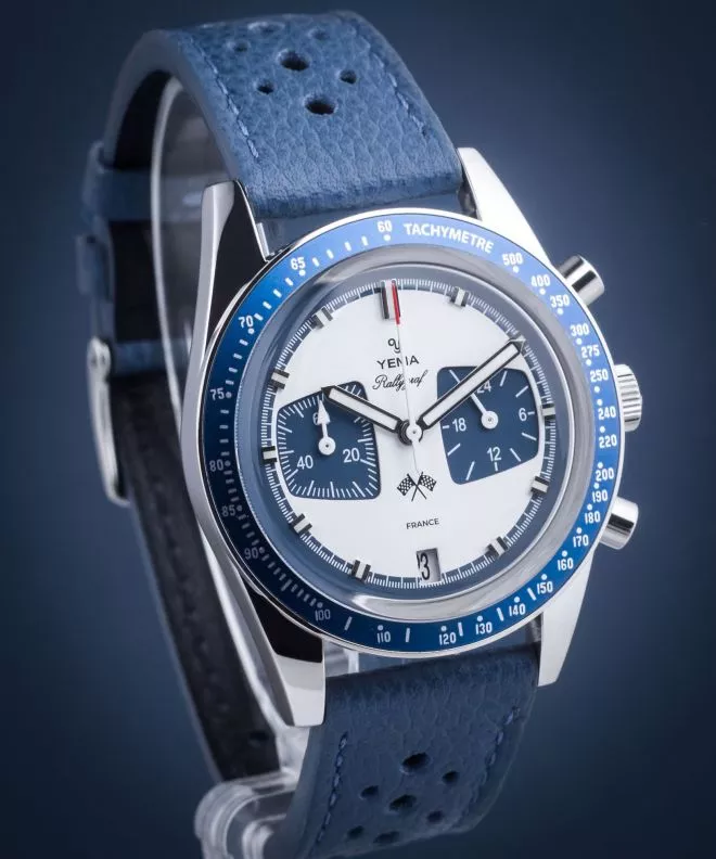 Часовник Мъжки Yema Rallygraf Chronograph Meca-Quartz YMHF1580-GG