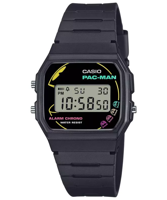 Часовник Унисекс Casio Timeless Collection x Pac Man F-91WPC-1AER