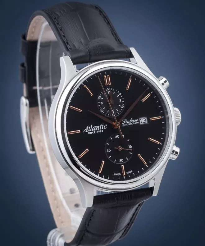 Часовник Мъжки Atlantic Seabase Chronograph 64452.41.61R