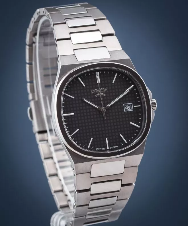 Часовник Мъжки Boccia Titanium Sapphire 3657-04