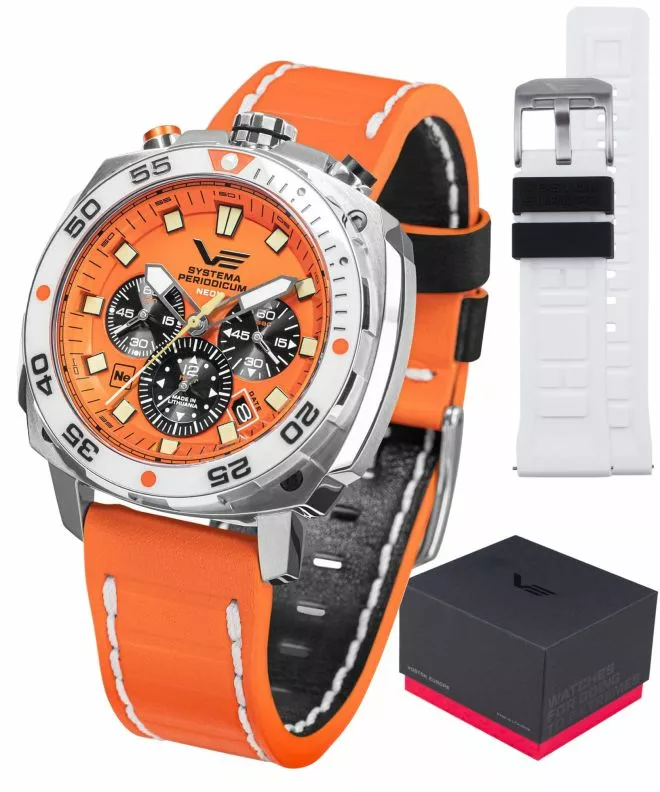Часовник Мъжки Vostok Europe Systema Periodicum Neon Chronograph SET Limited Edition VK67-650A723