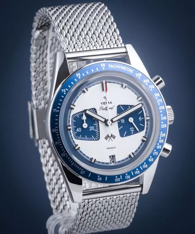 Часовник Мъжки Yema Rallygraf Chronograph Meca-Quartz YMHF1580-GM