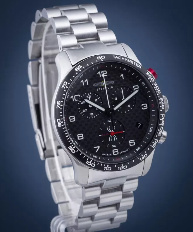 Часовник Мъжки Zeppelin Night Cruise Alain Robert Chronograph 7294M-4