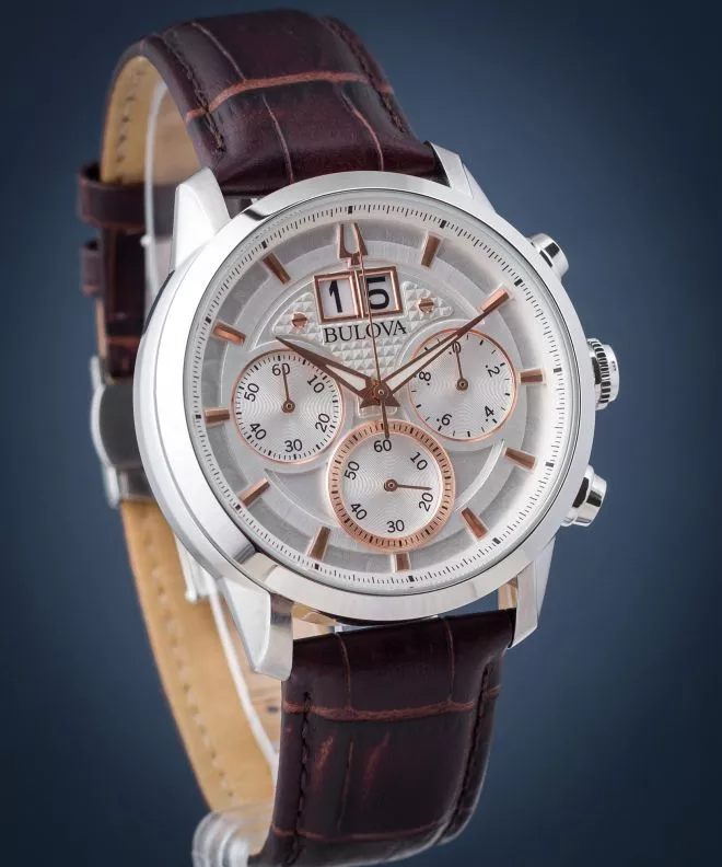 Часовник Мъжки Bulova Classic Sutton Chronograph 96B309