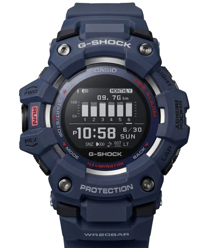 Часовник Мъжки Casio G-Shock G-Squad Bluetooth Sync Step Tracker GBD-100-2ER