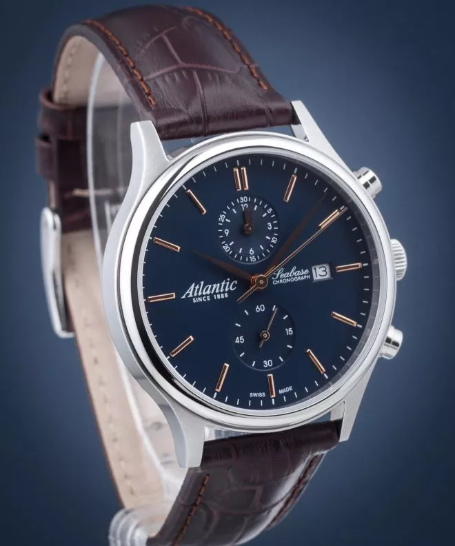 Часовник Мъжки Atlantic Seabase Chronograph 64452.41.51R